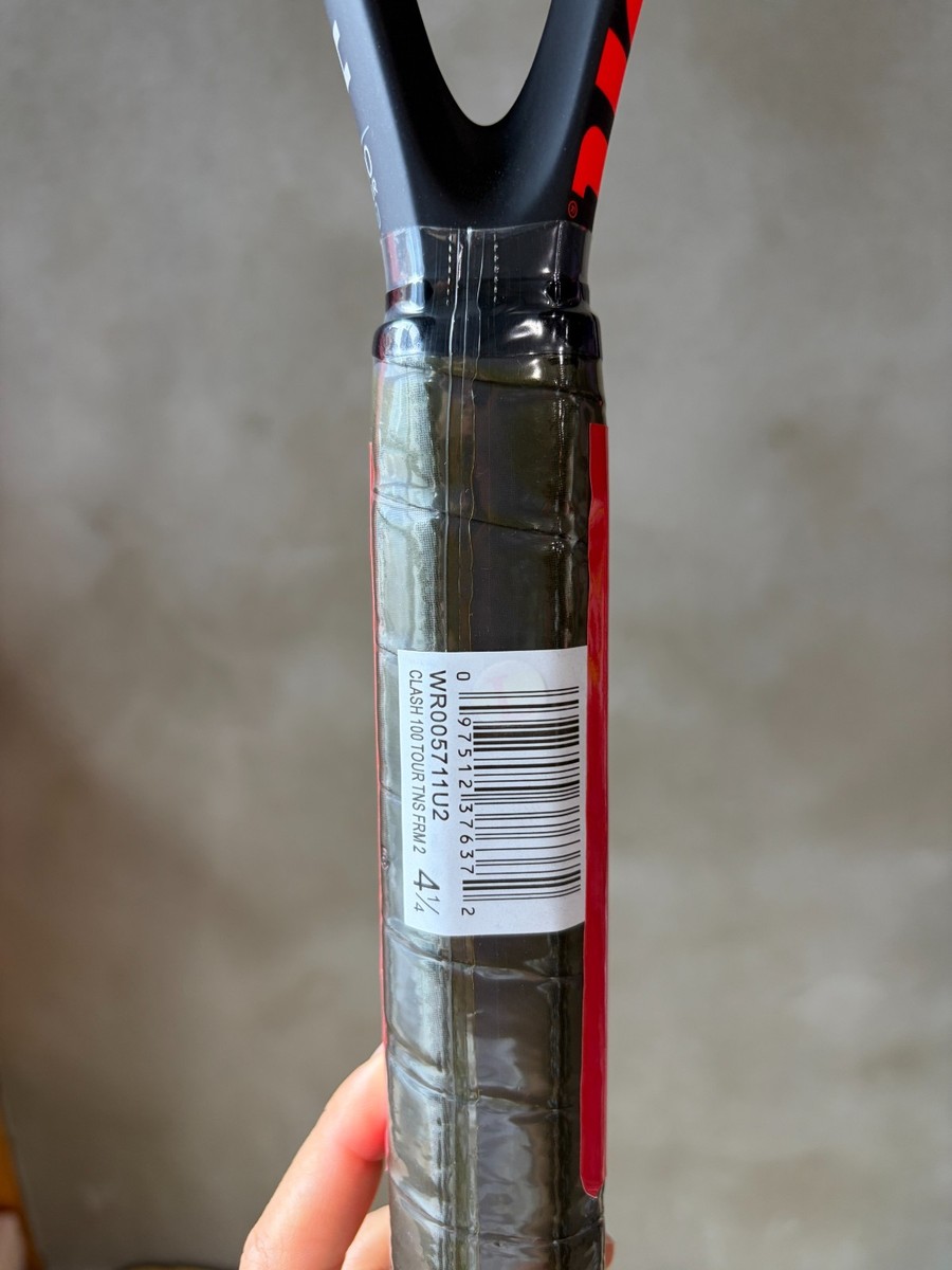Wilson Clash 100 Tour v1 Tennis Racket Racquet 100sq 310g 16x19 G2