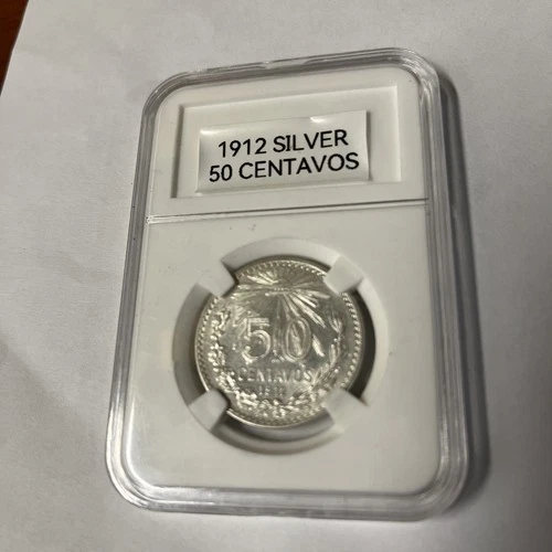 1921 Mexico 50 Centavos Silver — photo from the most recent tracked eBay sale