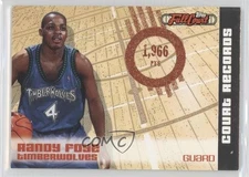 2006-07 Topps Full Court Records 1435/1499 Randy Foye #CR20 Rookie RC 0qr0