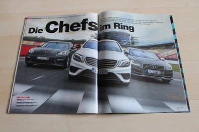 Auto Motor Sport AMS 03/2014 Porsche Panamera Turbo Executive mit 520PS besser a