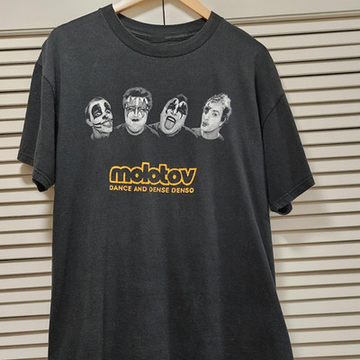 Collection MOLOTOV Band Members Heavy Cotton Black T Shirt All Size AG935