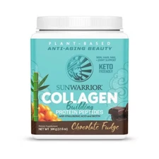 Sunwarrior Collagen Building Plant Based Protein Peptides Powder  17.6oz