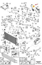 VOLVO XC40 Cooling System Hose 32230239 NEW