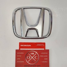 Fit 2022-25 Civic Honda Ex 75700-tf0-901 Coupe Sedan Front Emblem Grille Badge