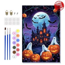 NAIMOER Halloween Paint by Numbers 8x12 Inch