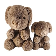 8"  12" Vintage Gund 1980 Hamlet the Pig Stuffed Animals Plush Mauve Satin Ears