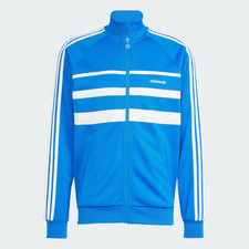 adidas Originals First Track Top in Blue and White Size XL