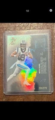 2025 Topps Signature Class Football #9 Bryce Young Panthers Silver #'d /275