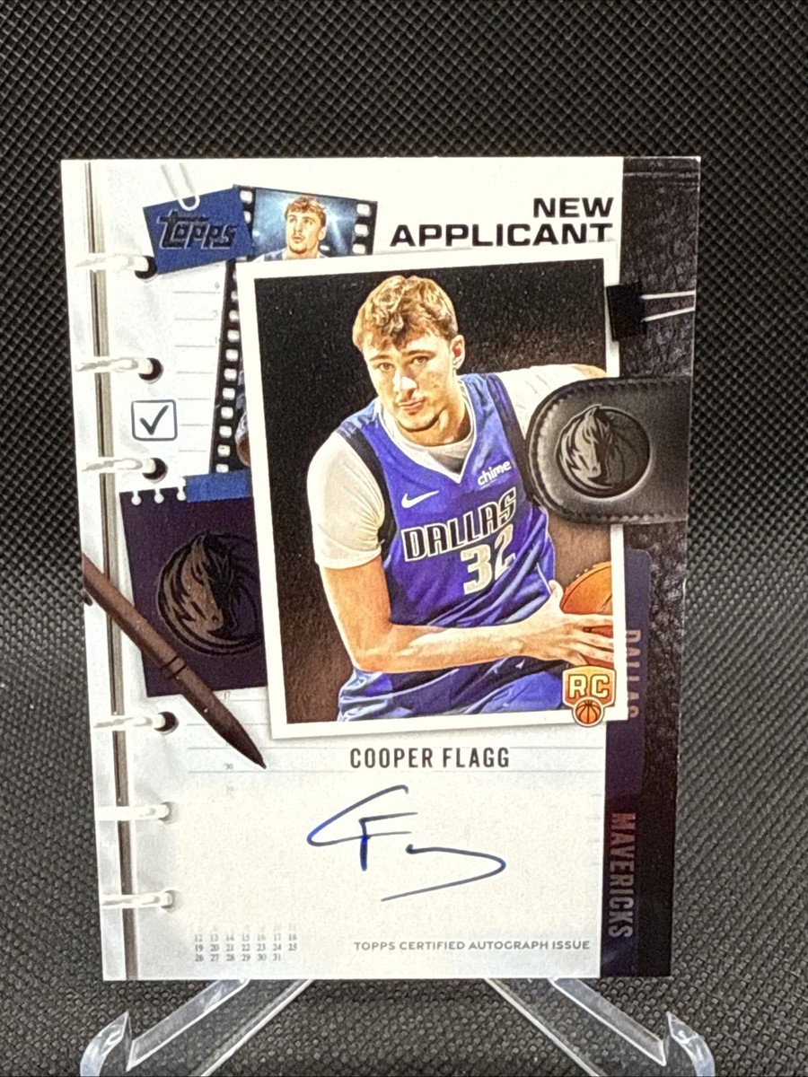 2025-26 Topps - New Applicants Autographs Cooper Flagg #NA-CF (AU