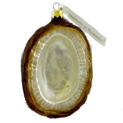 Ornaments To Remember Coconut Glass Fruit Vegetable Palm Tropical 18R2coco12