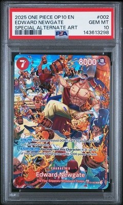 One Piece Edward.Newgate SP ST15-002 Alt Art OP-10 Royal Blood