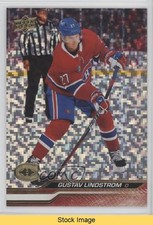 2023 Upper Deck Extended Series Speckled Rainbow Foil Gustav Lindstrom READ 4ii