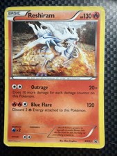 Reshiram BW23 Holo Black White Promo Card Damaged on eBay