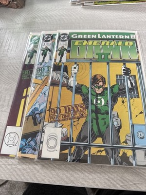 DC 1991 Green Lantern II #1-3