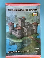 ZVEZDA 8512 Castello Medievale 1:72 confezione originale mai usata