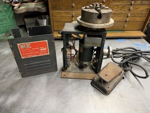 Vintage MK Products Aircrafter Welding Positioner Model 18 Variable Speed