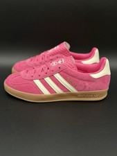 Adidas Originals Gazelle Indoor Women Sneakers Pink White Gum Suede JR1356
