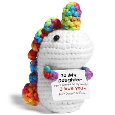 Unicorn Stuff Inspirational Crochet Positive Unicorn Graduation To My Daughter