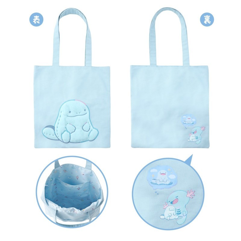 ポケモン Little Daydream トートバッグ　マスコット Pokemon Center Wooper & Quagsire Tote Bag Little Daydream Japan