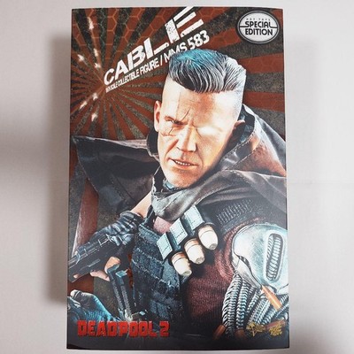 Hot Toys Deadpool 2 Cable Figure 1/6 Scale Bonus Accessories Near Mint