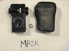 Vintage 70s Sekonic L-228 Zoom Light Meter with Cap and Case, Good Condition