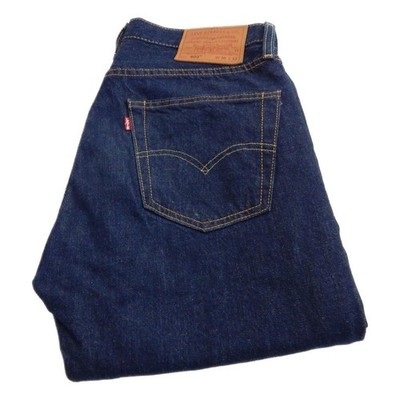 Levi Paket 501 Big E Straight Jeans blau Taille 30 Bein 32 W30 L32 Knopfleiste (Q8206)