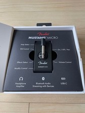 FENDER Mustang Micro Headphone Amp Complete Accessories
