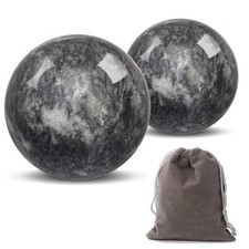 Traditional Chinese Baoding Balls, Marble Health Exercise Stress Relief Balls...