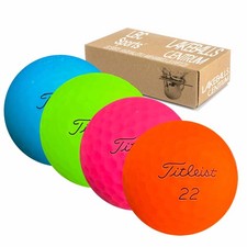 100 TITLEIST VELOCITY MATT BUNT GOLFBÄLLE AAAA LAKEBALLS OHNE MARKIERUNGEN