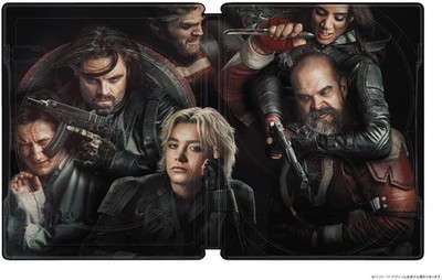 サンダーボルツ　スチールブック　Thunderbolts* steelbook Thunderbolts* 4K Ultra HD UHD+3D+Blu-ray+Steelbook Japan English