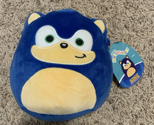 Squishmallow Jazwares Plush Sonic the Hedgehog 8"x6.5" NWT Blue