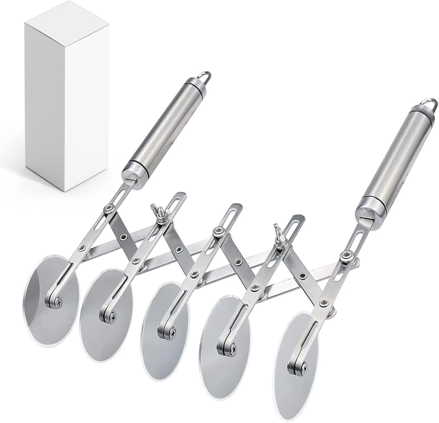 5-Wheel Professional Pastry Cutter - Stainless Steel Pizza & Dough Tool, Multi-U
Opens in a new wind