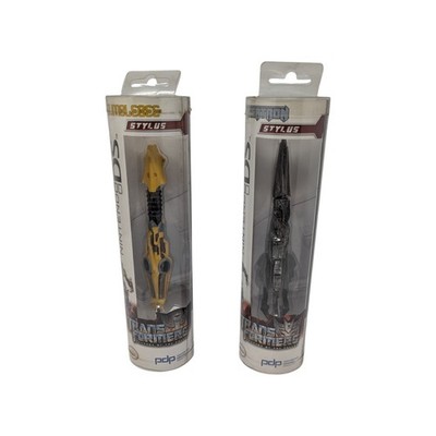 Nintendo DS Transformers Stylus Pair Bumblebee & Megatron BRAND NEW Nintendo DS