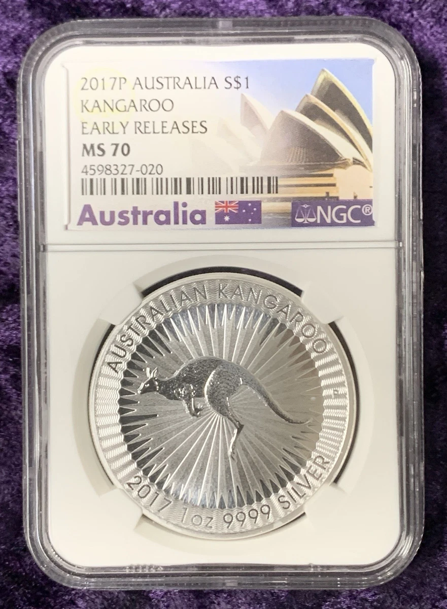 2017 Australian Kangaroo Silver Bullion Coins for sale | eBay