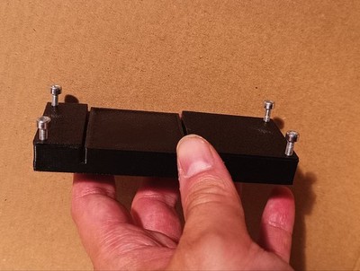 GPU PCI-e x1 mining riser holder for Akyga and other mining rigs