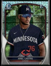 Ariel Castro 2023 Bowman Chrome Minnesota Twins