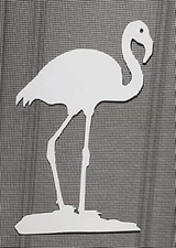 DCentral Flamingo Flexible Screen Magnet Double-Sided 6.8"x4.5" Multipurpose