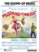 The Sound of Music Movie Musical Song for Easy Piano Sheet Music Hal Leonard