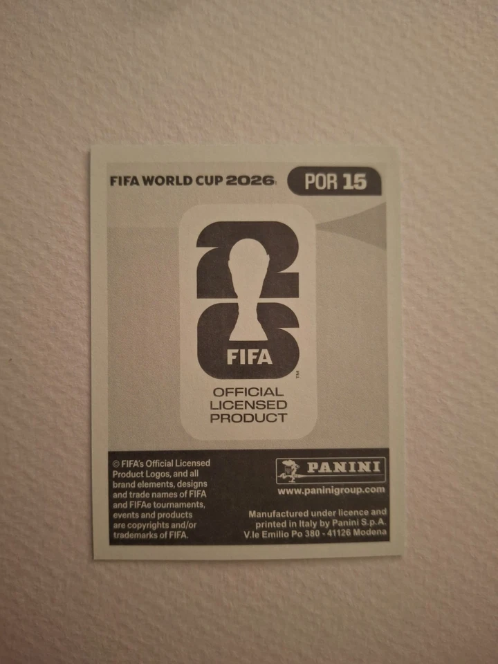 Carte Panini Cristiano Ronaldo, world cup 2026 - Photo 2/2