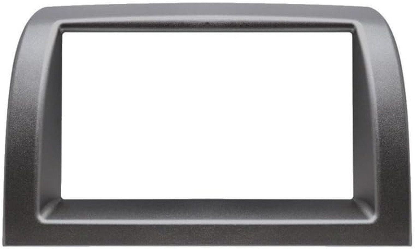 Mascherina Autoradio 2 DIN Lancia Ypsilon 2003-2011 Grigio - Alta Qualità