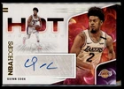 2020-21 Hoops #HS-QCO Quinn Cook Hot Signatures