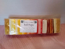 Fabric Hoffman Fabrics Bali Pops #BP-288 -RED HOTS 40 Pre Cut 2 1/2 x 43"/44"