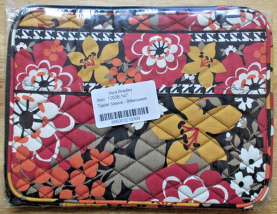 Vera Bradley ~ Bittersweet * Tablet Sleeve ~ NEW ~ iPad Case #12038-147