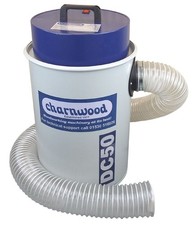 CHARNWOOD DC50 Woodworking Dust Extractor 50 Litre, 0.5 Micron Filter, 2m Hose