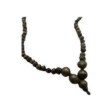 Precolumbian Silver Bead Necklace Tairona