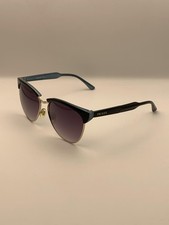 Prada Sunglasses Womens 55mm Blue Black Purple Gradient SPR 28RS Made Italy