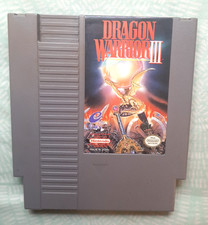 DRAGON WARRIOR III / 3 for Nintendo NES - Lovely label - Tested & works great!