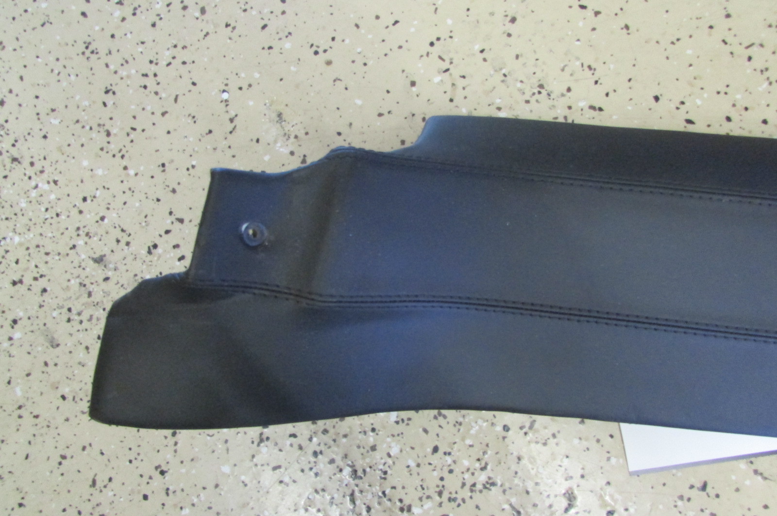 Ferrari F430 Coupe, Upper Cabin Window Trim, Black Leather, Used, P/N 65073500