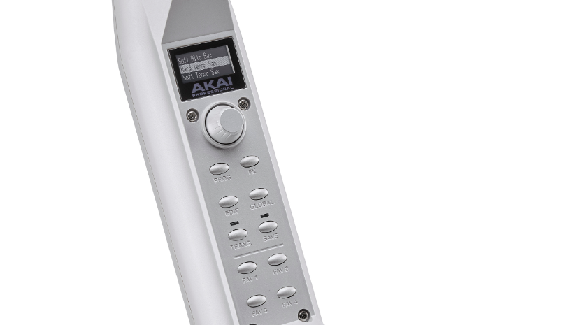 AKAI EWI Solo White Digital Wind Instrument Synthesizer with built