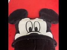 Disney Mickey Mouse Hooded Bath Towel Bath Wrap Cotton Lightly Used